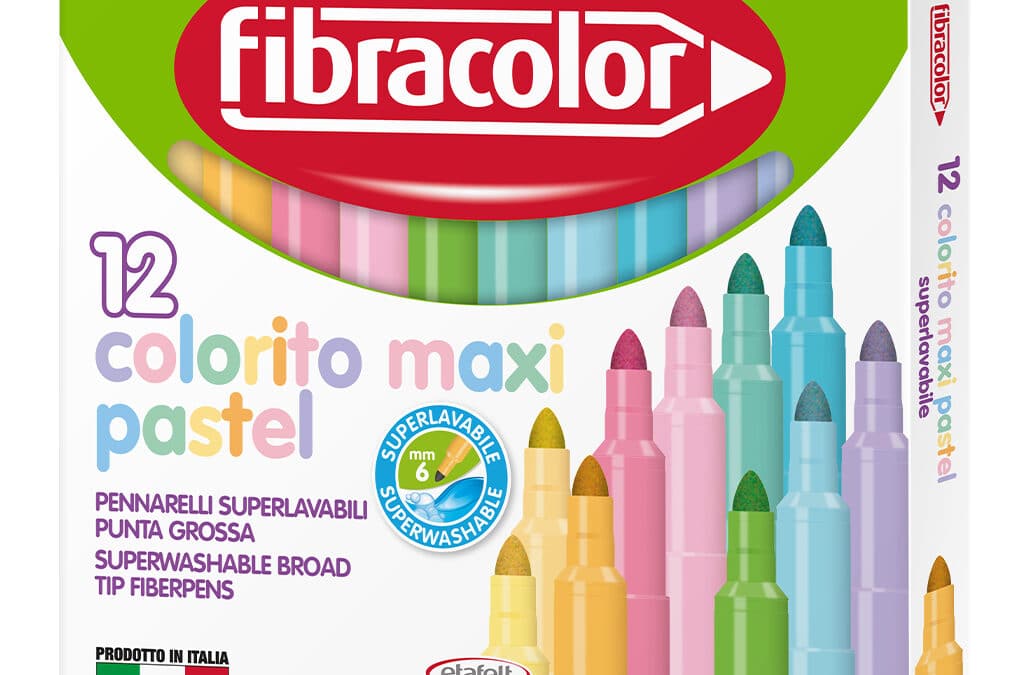 lebhafte Maxi-Pastelltöne